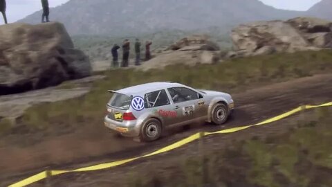 DiRT Rally 2 - Replay - Volkswagen Golf Kitcar at El Rodeo