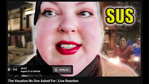 8-27-2024 The YouTube Underground "The Vacation No One Asked For" w/ live chat (starts at 49:00)