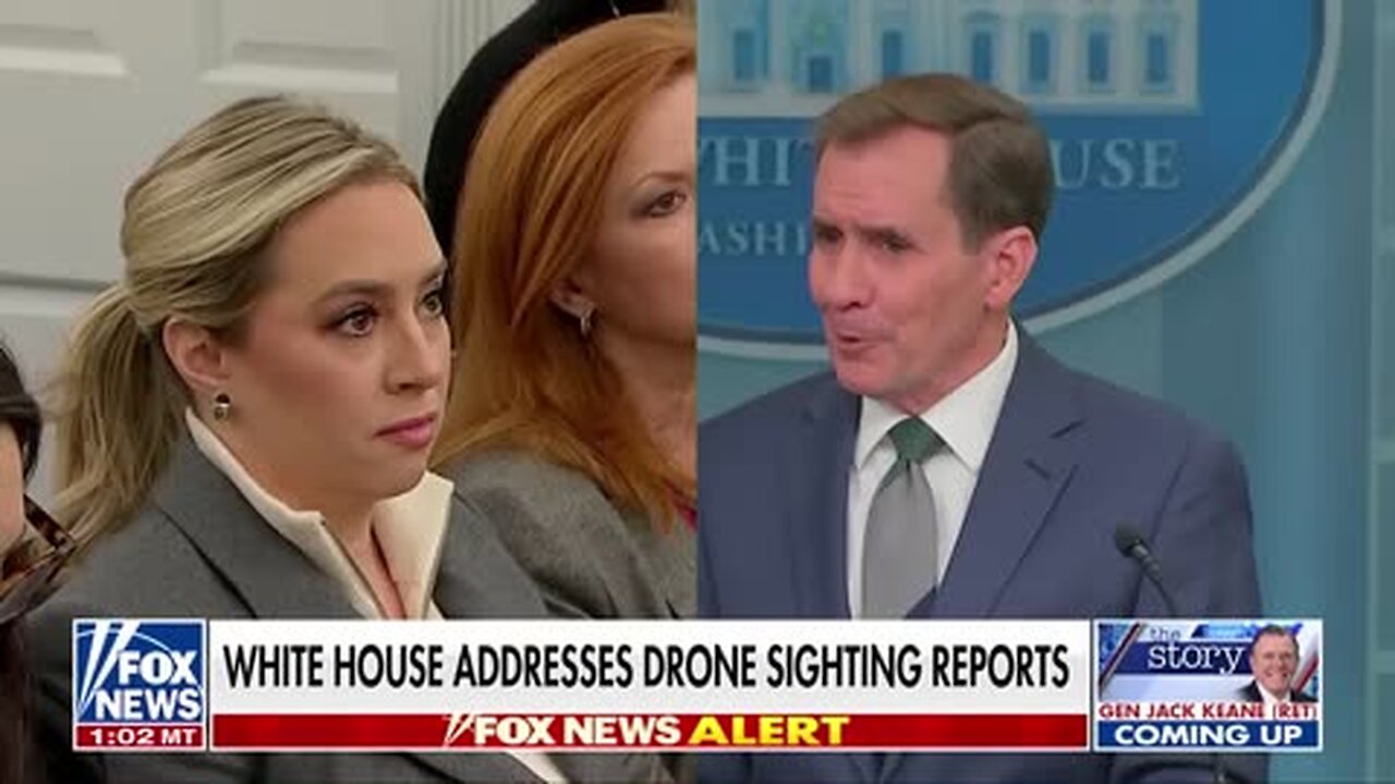 Fox News presses the White House on NJ drones