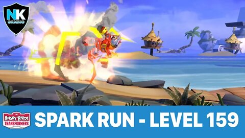 Angry Birds Transformers - Spark Run Series - Level 159 - Featuring Blaster