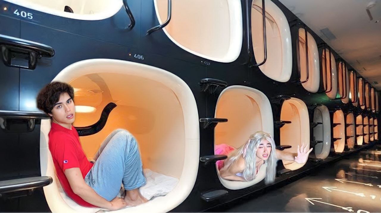 Last To Leave Capsule Hotel Wins $100,000 😯💰