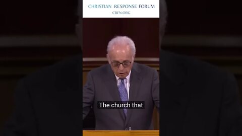 John MacArthur - Obey The Lord Jesus, Not The World - Christian Response Forum - #shorts