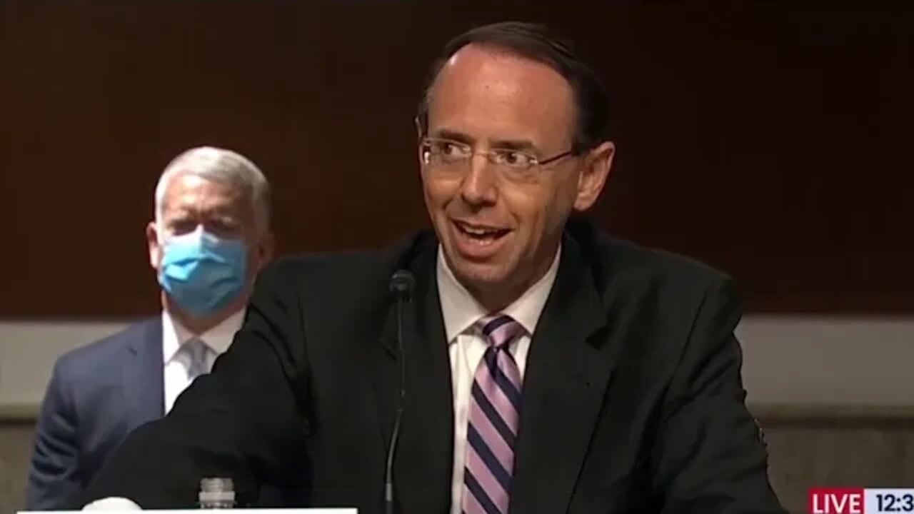 🔥🔥🔥 HOT: Rod Rosenstein Brutally Schools Triggered Democrat