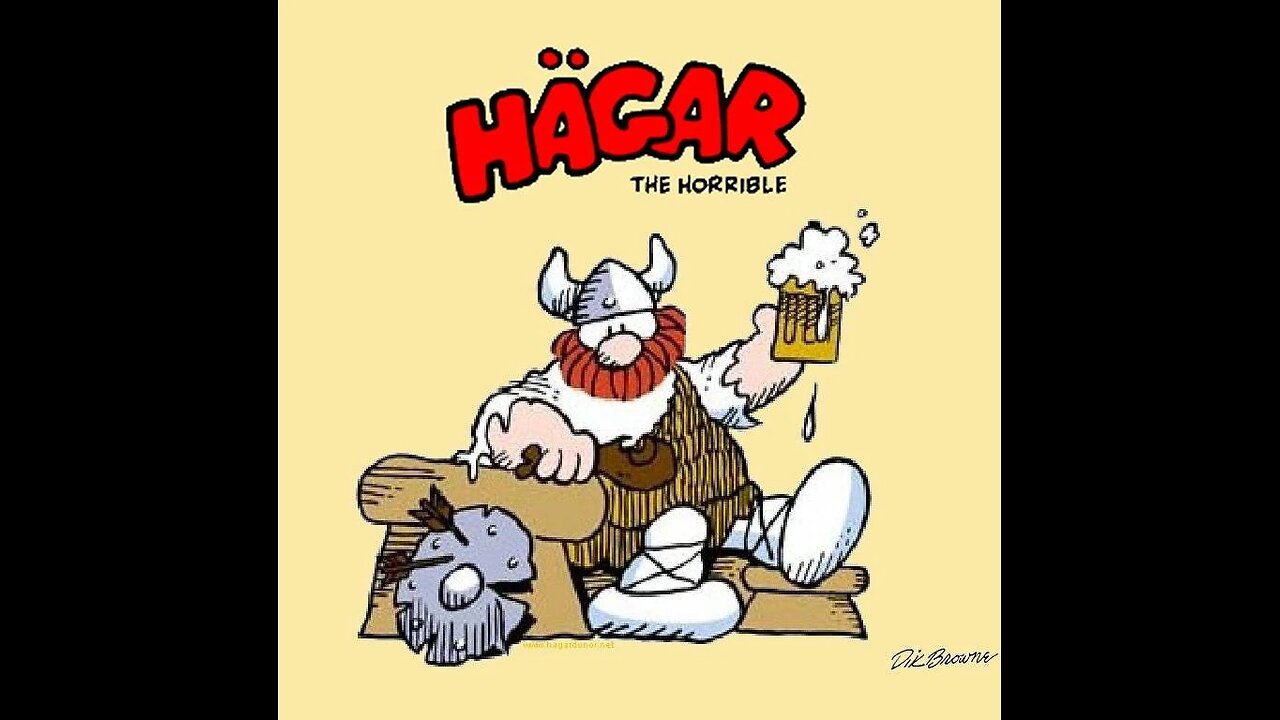 Hagar the Horrible ( Full Cartoon )