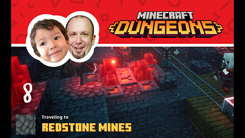 (BOSS) Raging Redstone Mines | Minecraft Dungeons | VID8