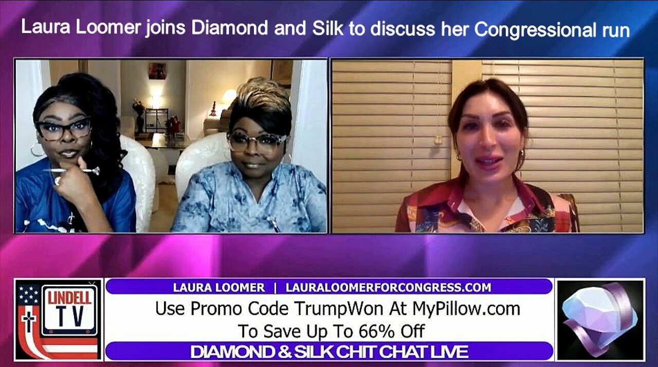 Laura Loomer joins Diamond and Silk to discuss her Congressional run