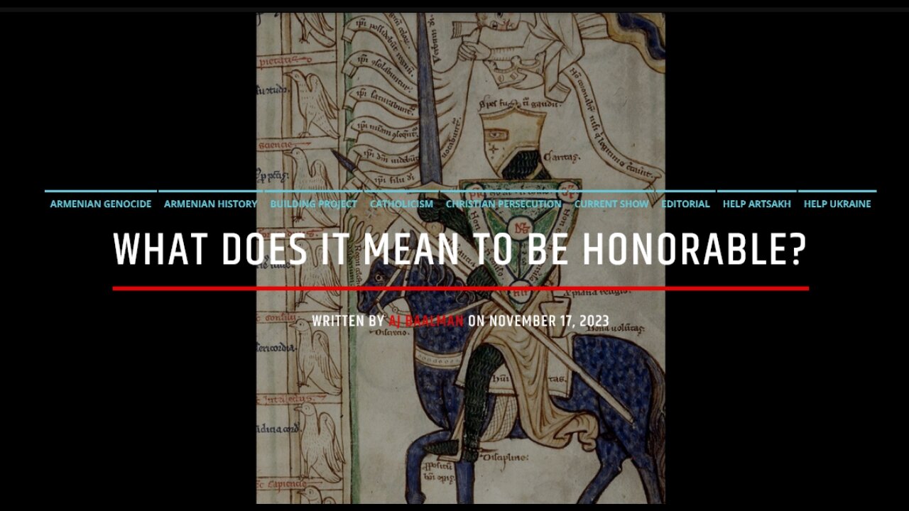 What Does It Mean To Be Honorable