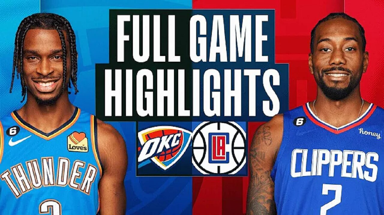 Oklahoma City Thunder vs. Los Angeles Clippers Full Game Highlights | Mar 21 | 2022-2023 NBA Season