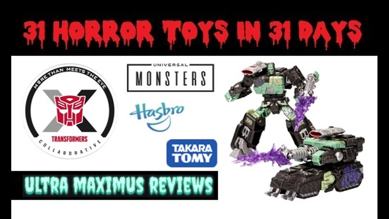 🎃 Frankentron | Transformers X Universal Monsters Frankenstein | 31 Horror Toys in 31 Days