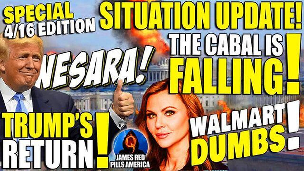 SUNDAY SITUATION UPDATE 4⁄16! NESARA, DUMBS, CABAL'S DARK SECRETS, TRUMP, JUAN O'SAVIN & LARA LOGAN!