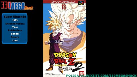 Jogo Completo 9 : Dragon Ball Z 2 ( Super Nintendo)