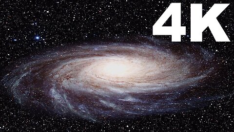 4K Galaxy spinning in space | Zooming In | Free HD Videos