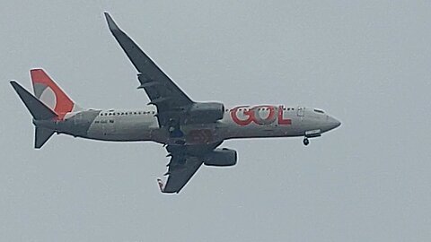 Boeing 737-800 PR-GUC coming from São Paulo to Fortaleza