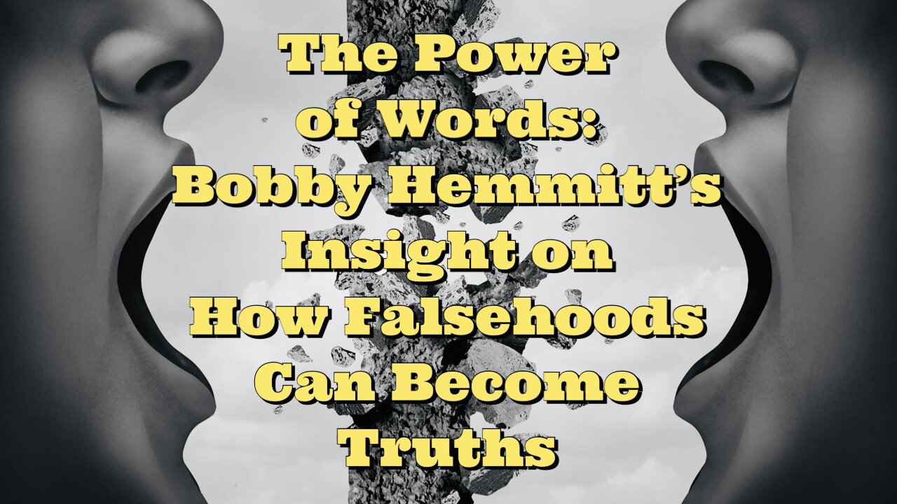 Bobby Hemmitt: The Power of Words