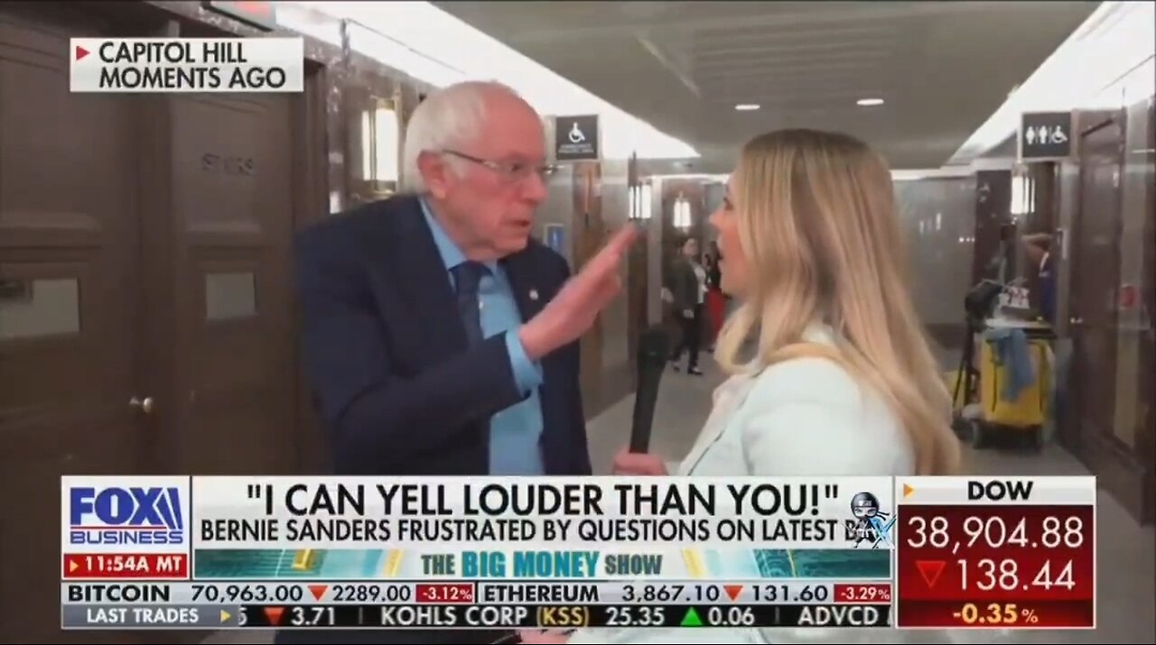 Bernie Sanders Gets HEATED With Fox's Hillary Vaughn