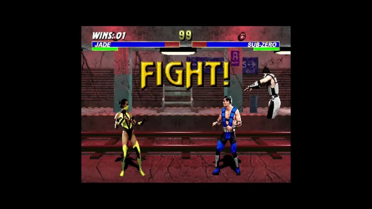 Ultimate Mortal Kombat 3 Plus Beta 2 - Yellow Jade - Ultimate Difficult - No Continues