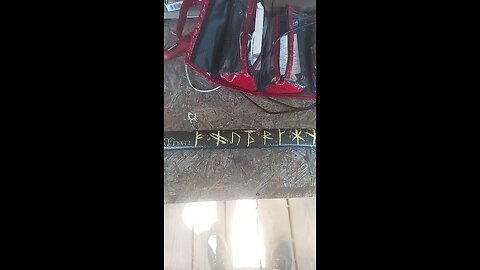 Come see us at the North Forsyth Flea Market to see my axe with the Younger Futhark engraved on it.