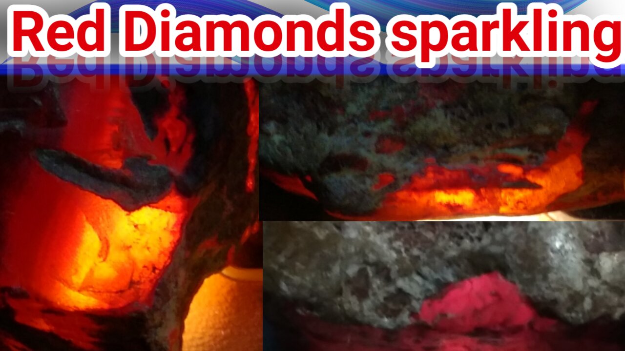 red diamond all red everything, Only Indian Diamond, rough,