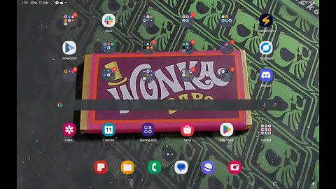 every android version have an easter egg when you click on the version
