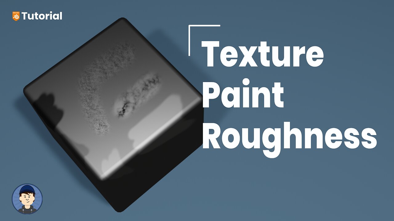 How to texture paint a roughness map in Blender 3.3