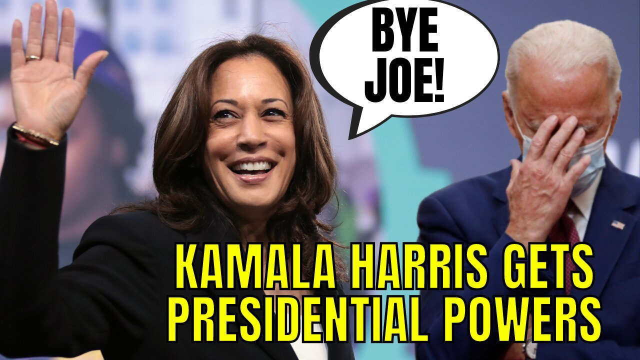 Joe Biden Transfers Presidential Power To Kamala Harris And The Left Thinks It's Stunning And Brave