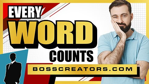 Mastering Word Economy: How to Elevate Your Broadcasting Content | Boss Creators Tips