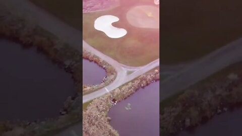 Drone 360 scenic shot