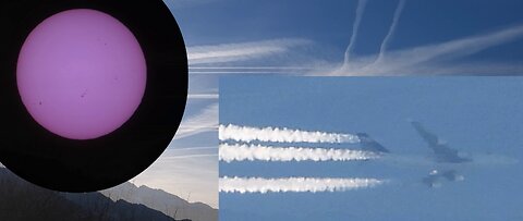 The 432 Hz To 528 Hz Double Layered Sound Experiment - caught on spraying the sun - 21 9 Wide Hd