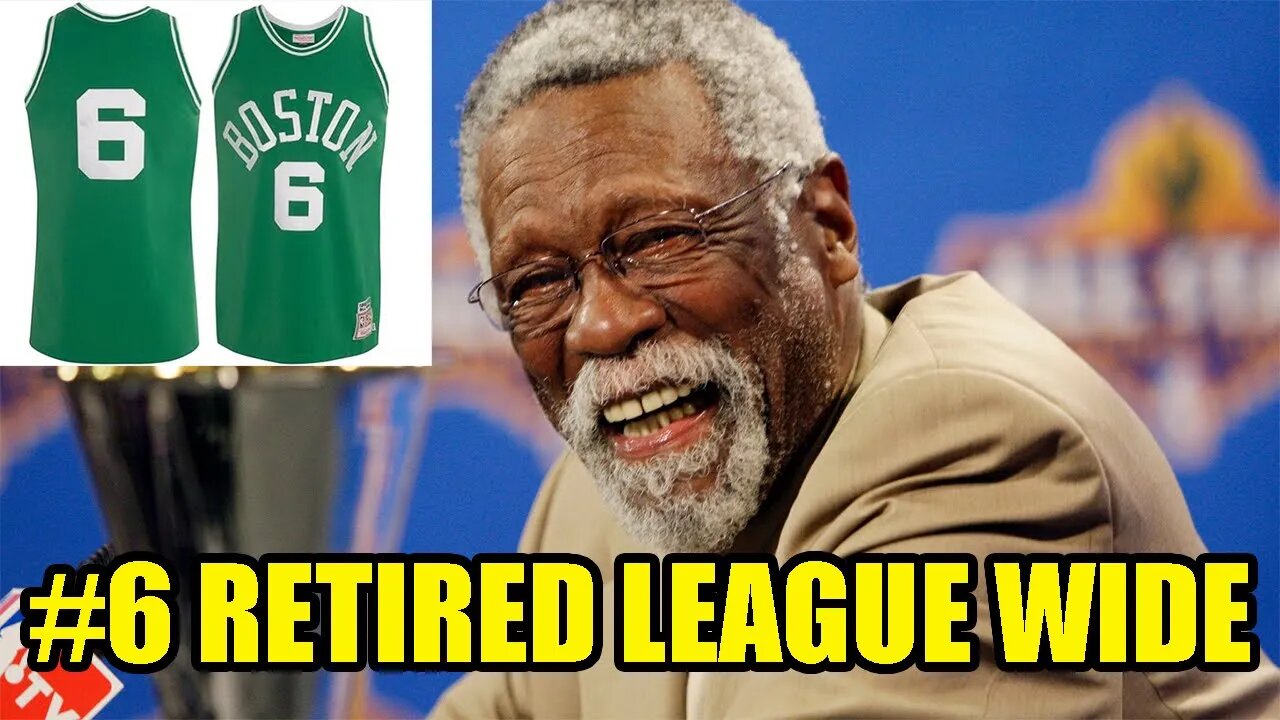 The NBA RETIRES Bill Russell's number league wide! No player will wear #6 again!