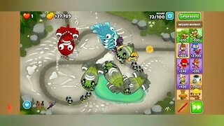 STREAMBED/ CHIMPS/ SAUDA SWORDMASTER #bloons @BloonsMania