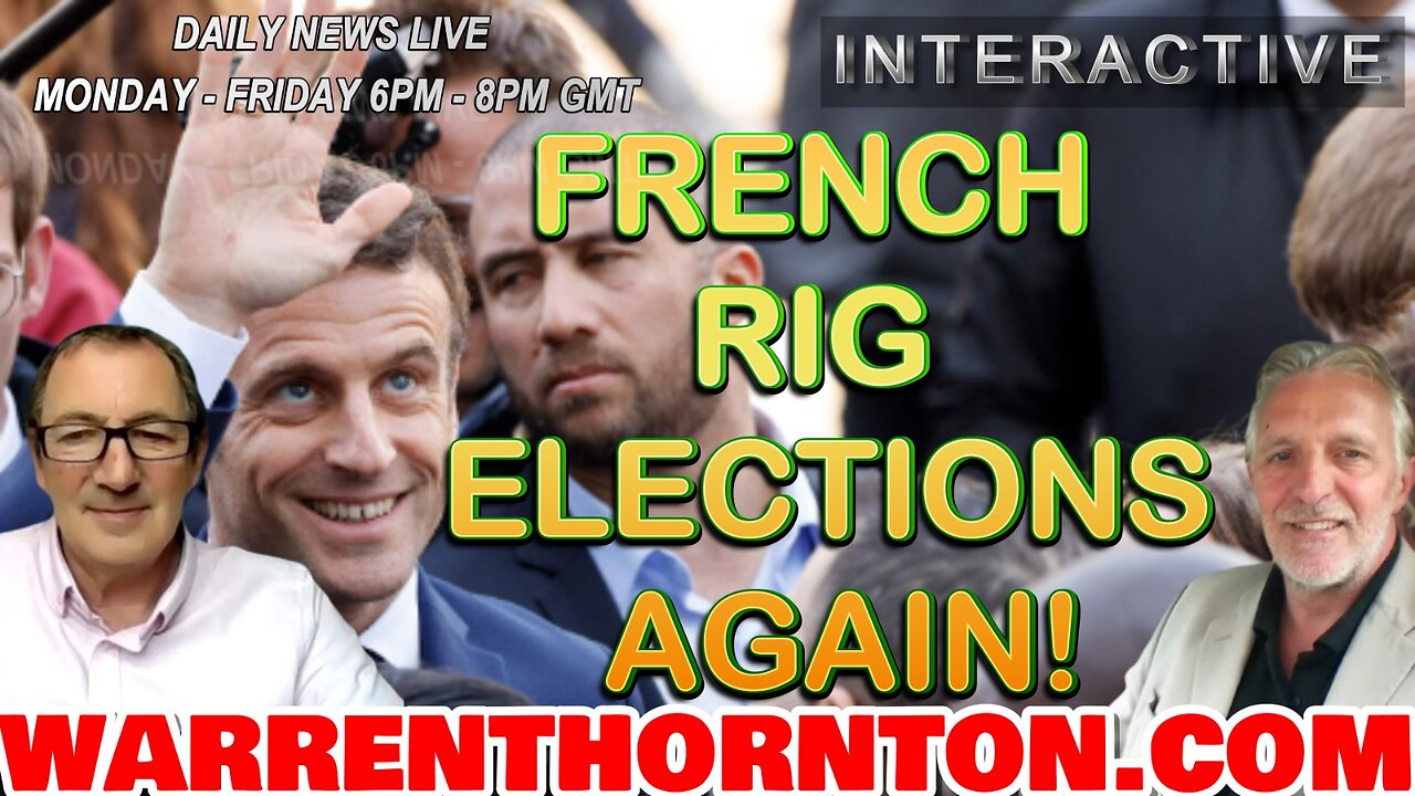 FRENCH RIG ELECTIONS AGAIN! WITH LEE SLAUGHTER & WARREN THORNTON