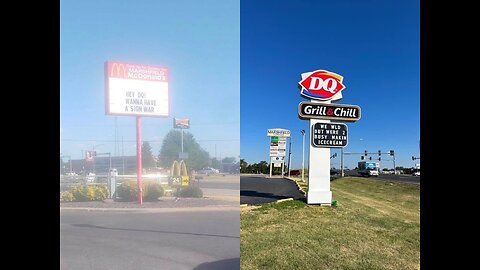 Mcdonalds vs Dairy Queen Beef Brewing in Marshfield Missouri??