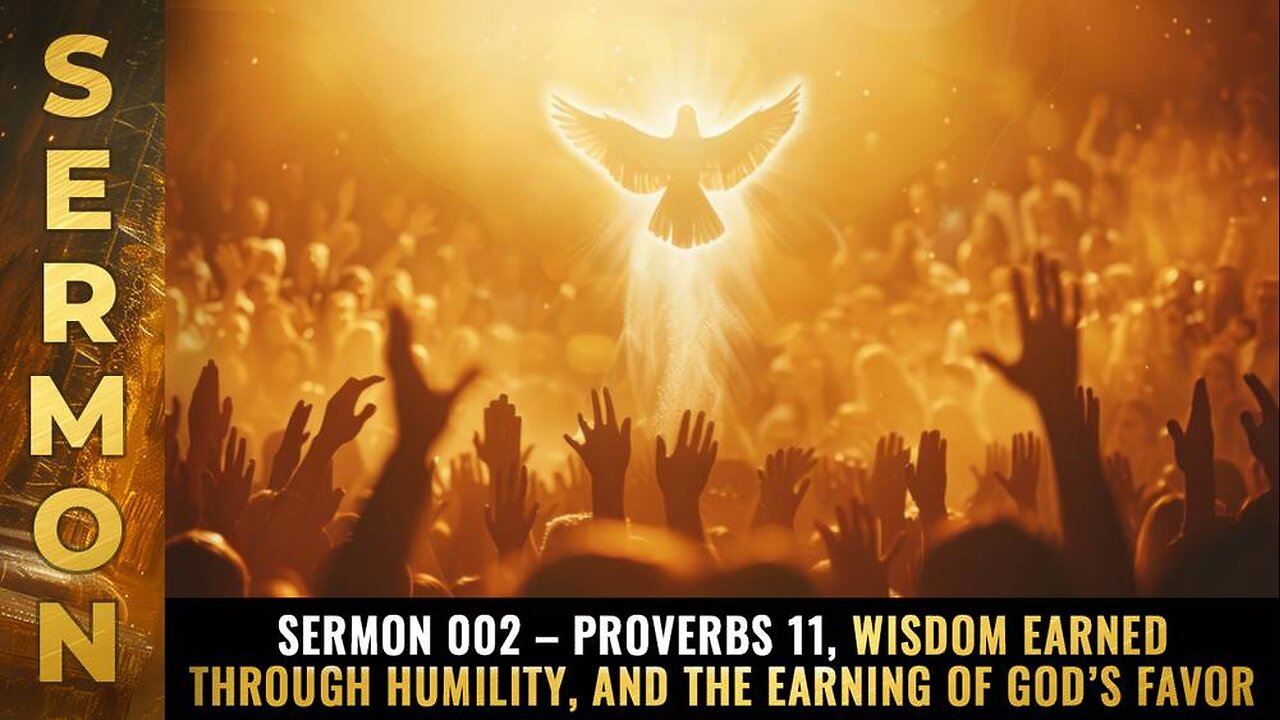 Mike Adams sermon 002 – Proverbs 11, wisdom earned through HUMILITY, and the earning of God’s favor