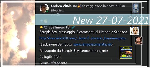 I Bellringer 88 - SERAPIS BEY - E COMMENTI DI ATON E SANANDA- PHOENIX -