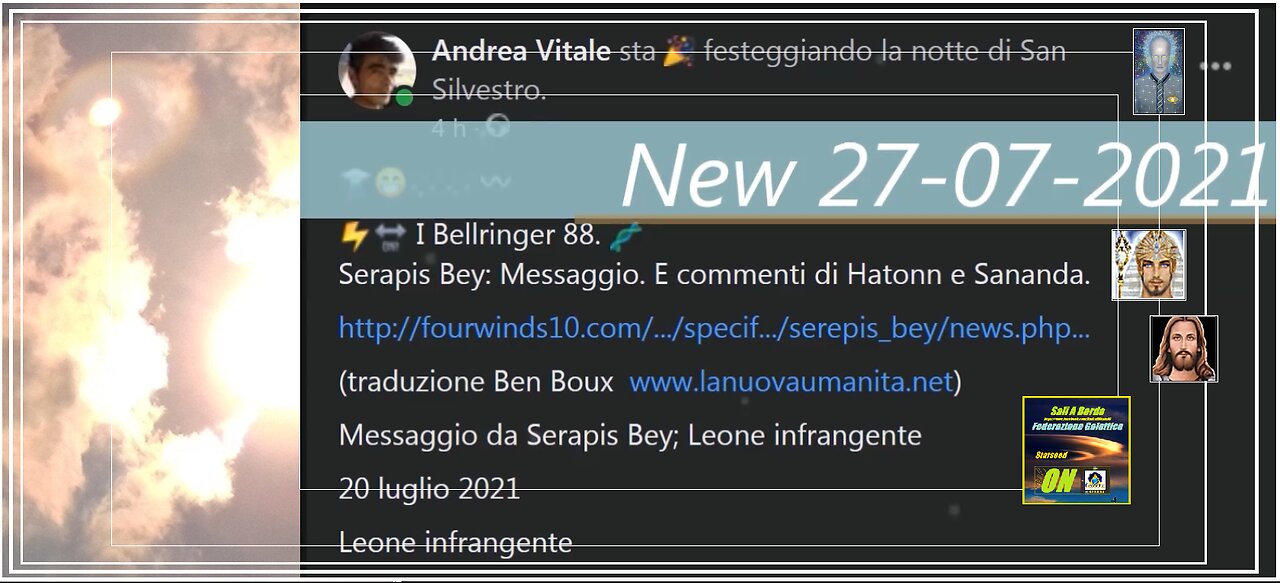 I Bellringer 88 - SERAPIS BEY - E COMMENTI DI ATON E SANANDA- PHOENIX -