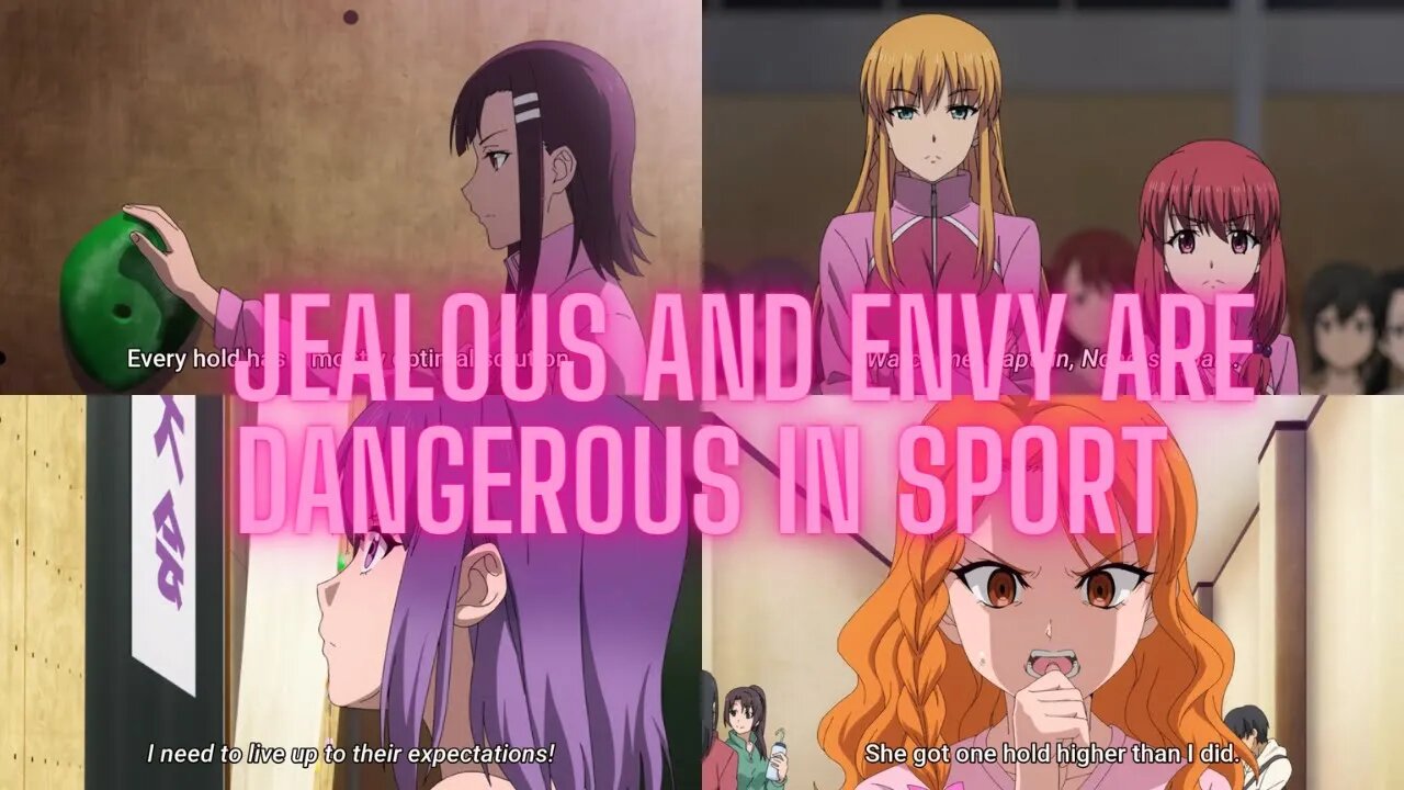 Iwa Kakeru! Sport Climbing Girls episode 2 reaction