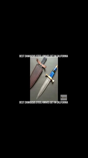 Best Damascus Steel Knives Set in Colorado #shorts #knives #knife #colorado