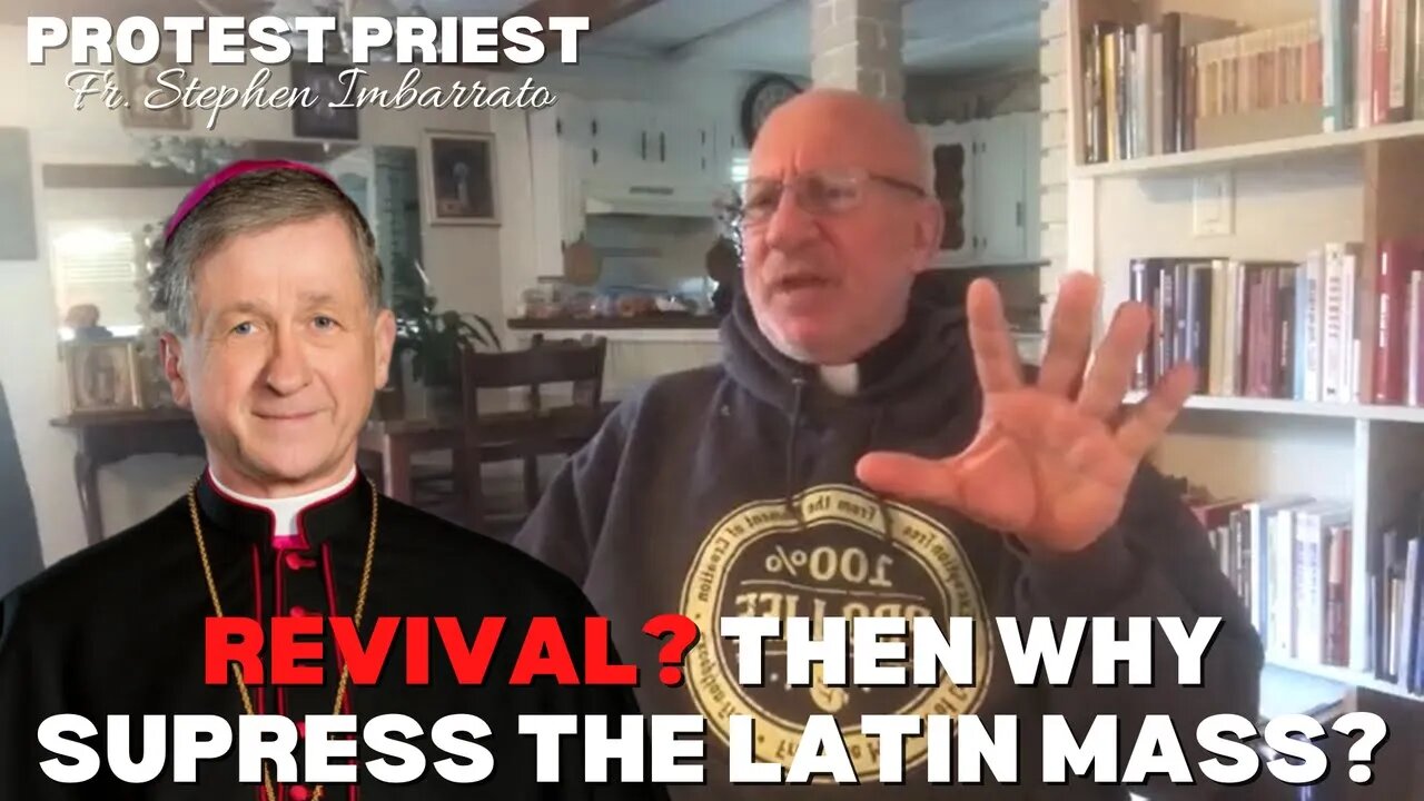 Eucharistic Revival? Then Why Suppress the Latin Mass? | Fr. Stephen Imbarrato Live