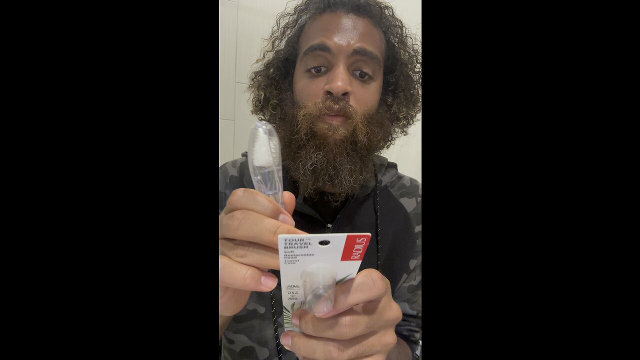 travel toothbrush with Rock Mercury