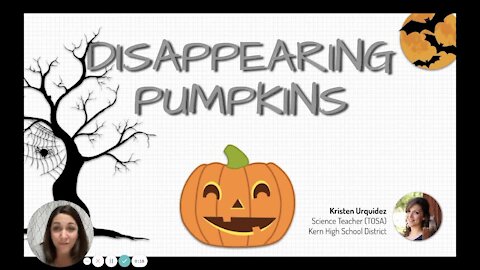 Science Sundays: Disappearing Pumpkins (Full Experiment)