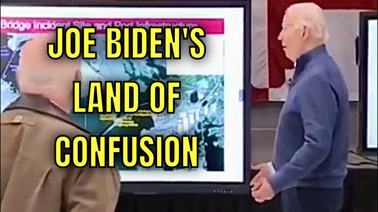 Joe Biden CONFUSED in Baltimore 🤦‍♂️ (needing to be GUIDED around)