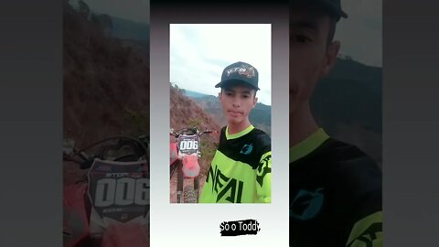 FALA GALERINHA QUE CURTE MOTOCROSS PULAR BARRANCO E SAIR SO O TODDY NENEM DA GATA PRETA #shorts