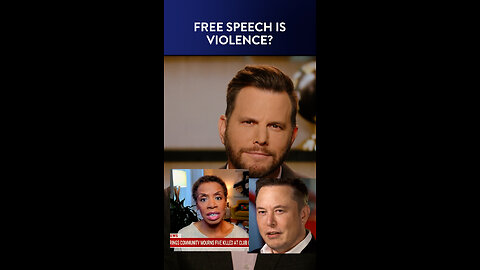 Watch MSNBC Guest Confuse Violence with Free Speech #Shorts | DM CLIPS | RUBIN REPORT