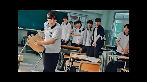 This Quiet Student Acts Like He's Weak, But In Reality He Is the King in this School