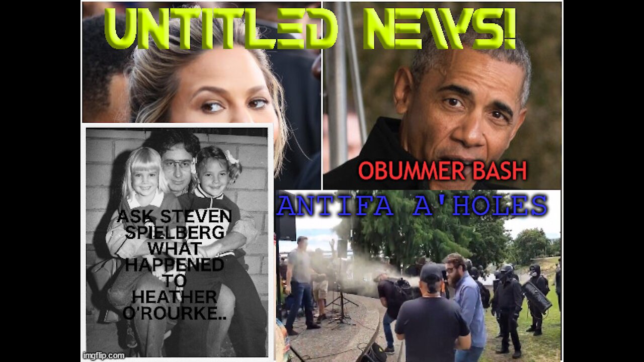 Obummer BDay Bash, Antifa A'Holes!