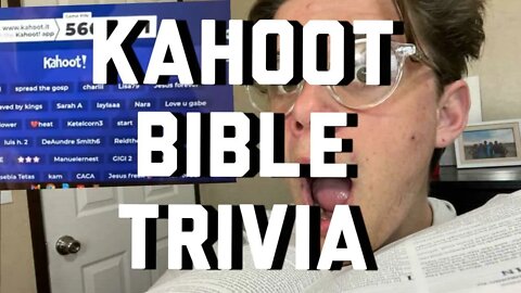 WE BROKE KAHOOT AGAIN! + bible study on LOVE || gabe Poirot