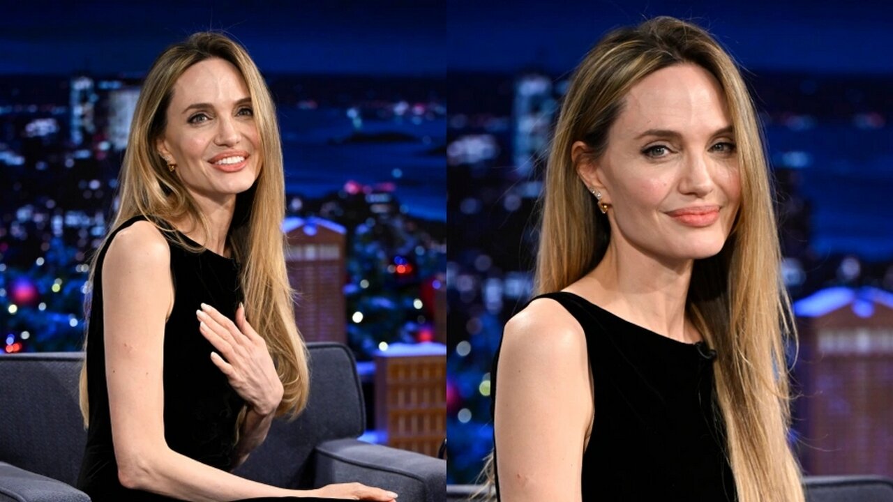 Angelina Jolie’s Iconic Barefoot Moment | Jimmy Fallon