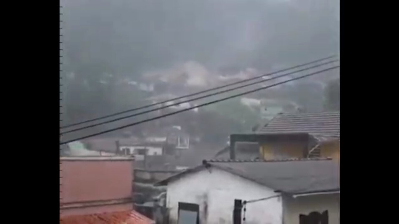 Massive floods in Brazil