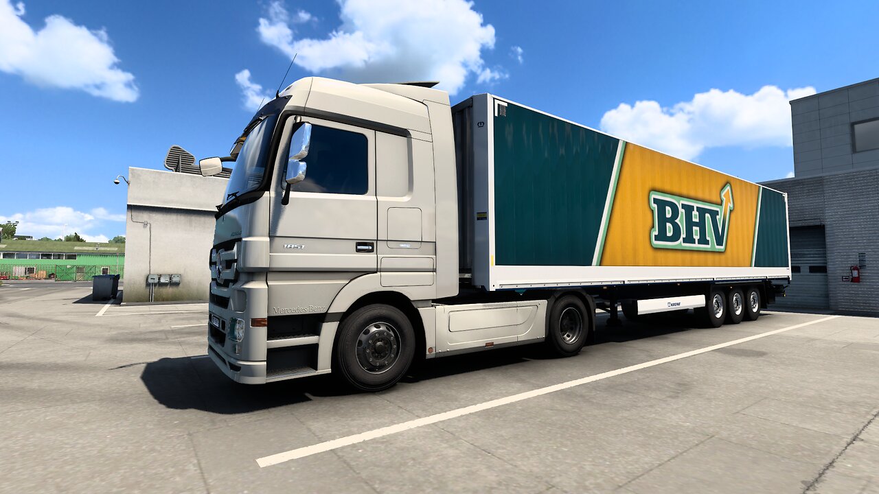 Euro Truck Simulator 2 - ETS 2 1.46 - MERCEDES TRUCK - Toulouse To Bordeaux - #mercedestruck