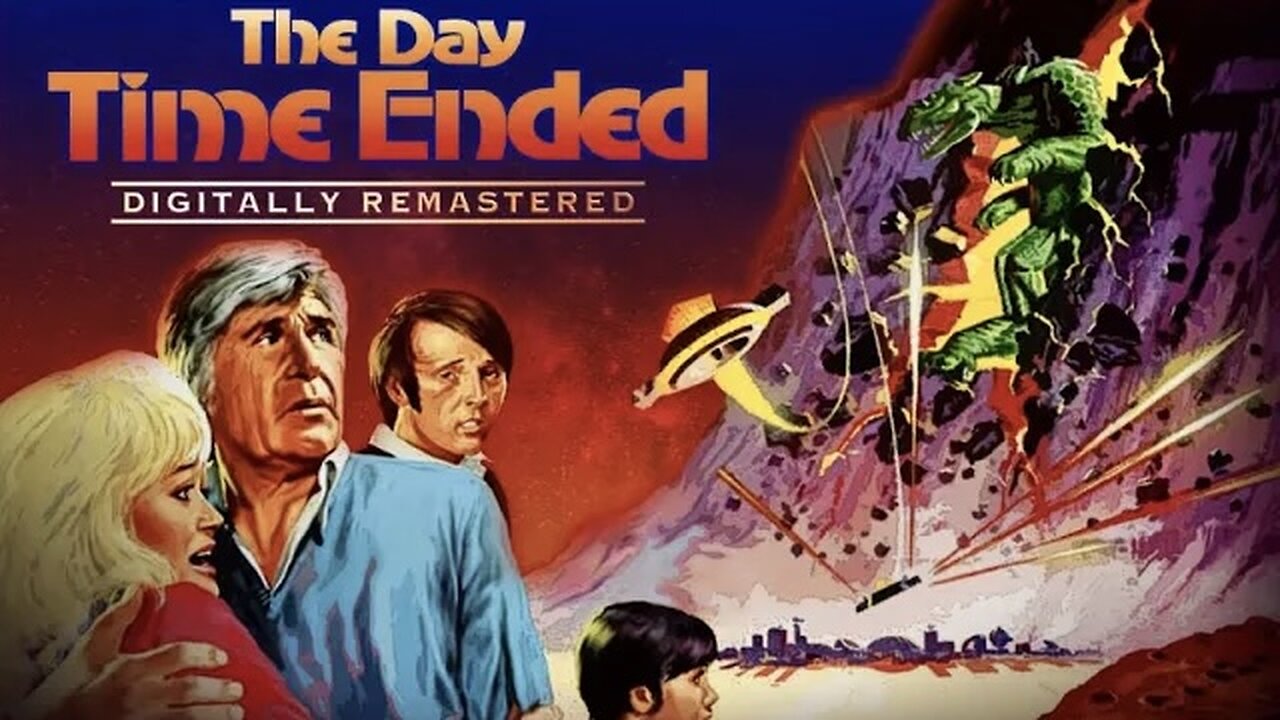 The Day Time Ended (1979 Full Movie) | Sci-Fi/Adventure/Horror | Jim Davis, Christopher Mitchum, Dorothy Malone. | Summary: Aliens visit a middle-class solar-powered home, and the house is sucked into a time warp taking the family to prehistoric times.